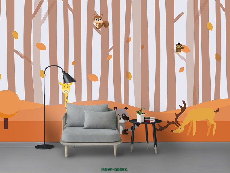 Tranh cây và động vật rừng MDVP-089KG